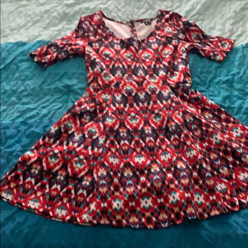 Multi colored dress